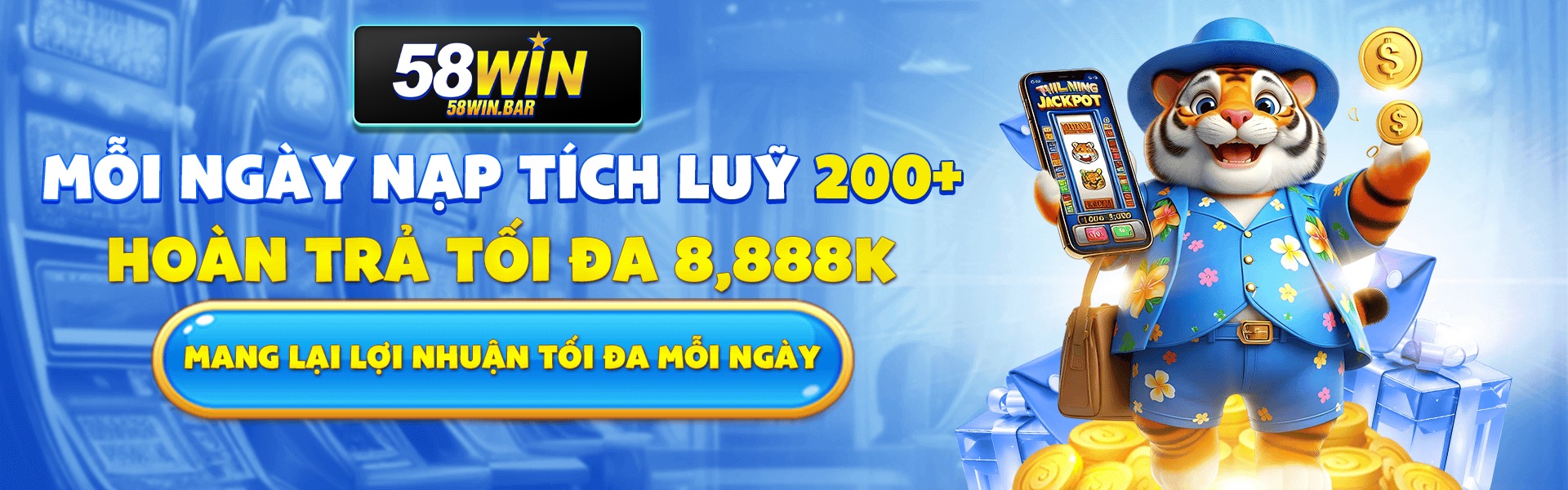 Banner thương hiệu 58WIN
